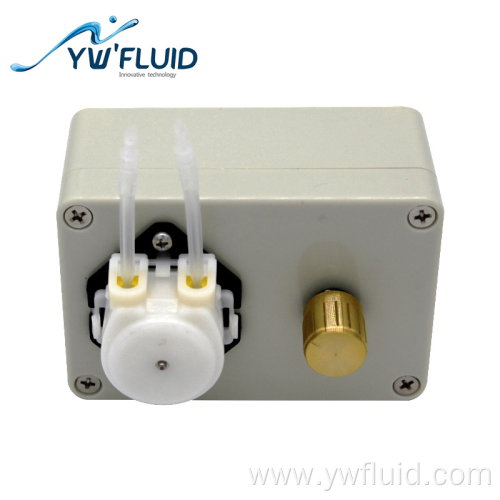 Flow Rate Adjustable Micro Peristaltic Pumps